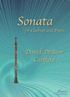 Canfield: Sonata for Clarinet and Piano