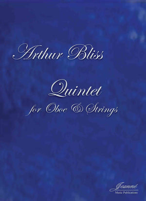 Bliss: Quintet for Oboe and Strings [PARTS ONLY]