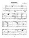 Mozart (Anderson): Five Divertimenti No. 5 (2 clarinets, BC) parts and score