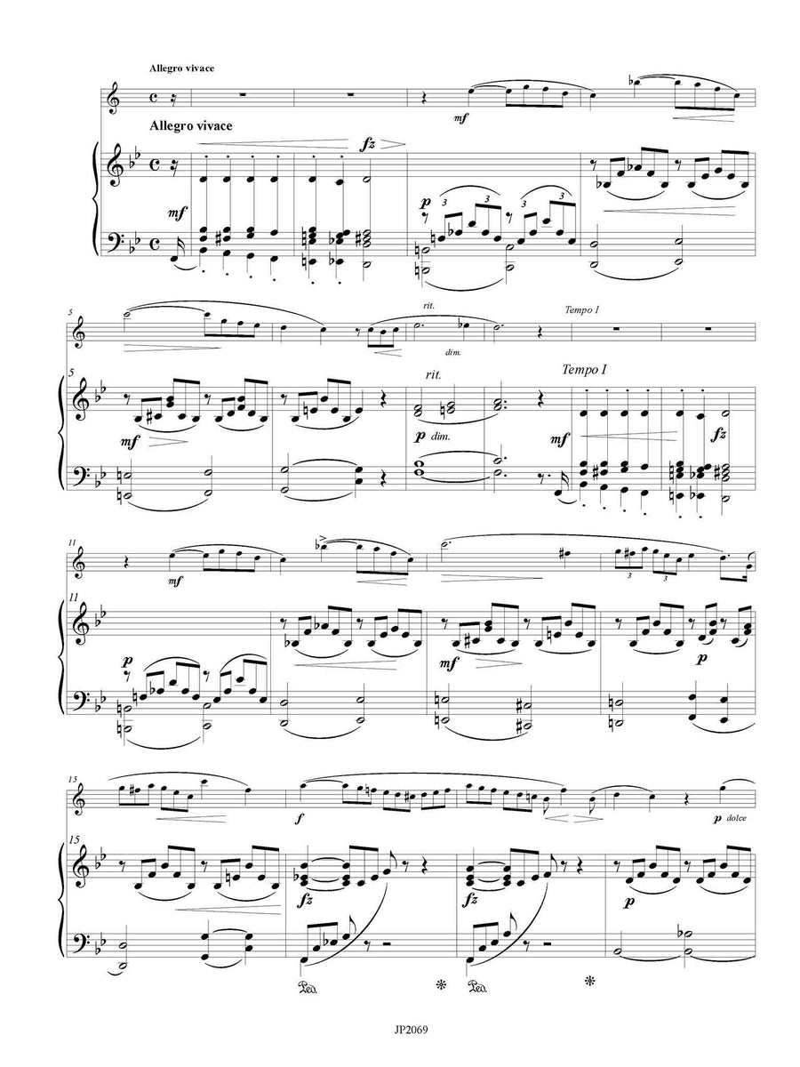 Gade (Anderson) Fantasy Pieces, op. 43 for and Piano JeanneInc