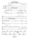 Alvira: Cancion callada for soprano saxophone, baritone saxophone and piano