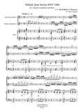 Bach-Schumann-Camwell: Prelude from Partita BWV 1006 arr. for 2 Soprano Saxophones and Piano