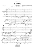 Aronis: Earos for Flute, Clarinet, Violin, Cello and Piano [SCORE ONLY]