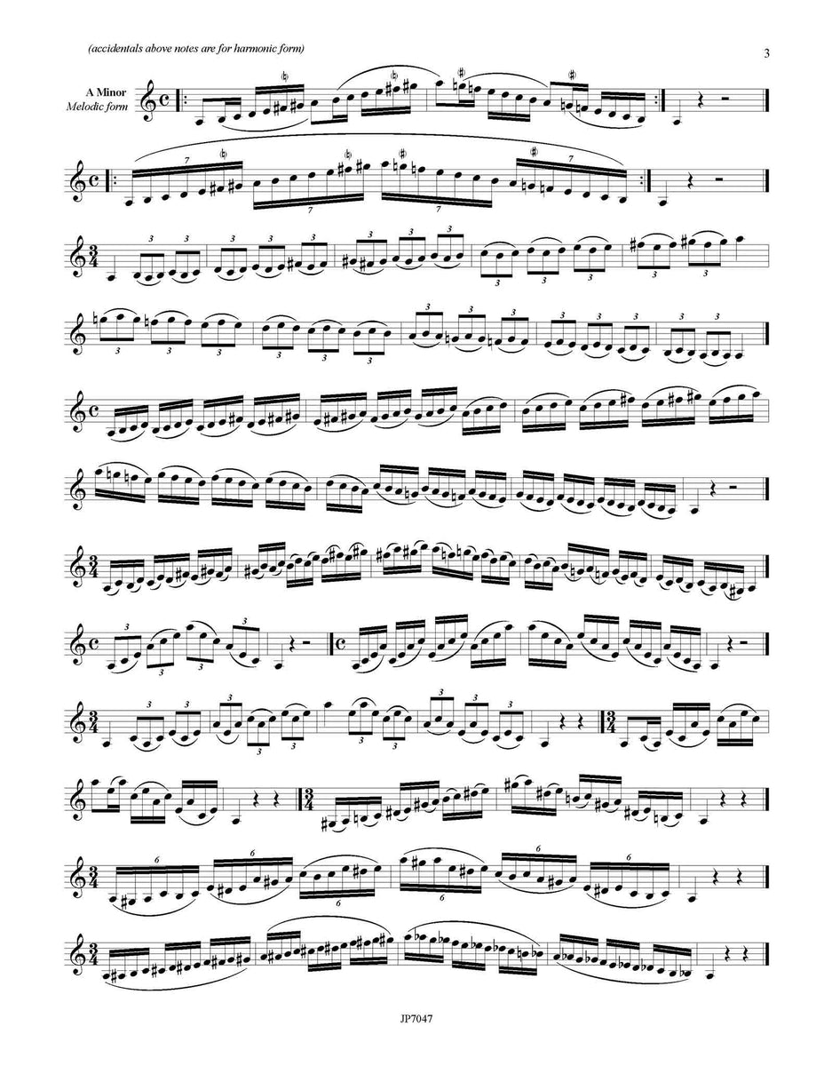Albert (Anderson): 24 Varied Scales and Exercises for Clarinet
