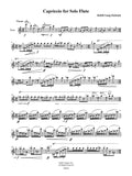 Zaimont: Capriccio for Solo Flute
