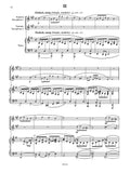 Schumann (Camwell): Three Romances, op. 94, edited for 2 Soprano Saxophones and Piano