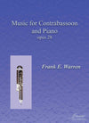 Warren: Music for Contrabassoon and Piano, op. 28