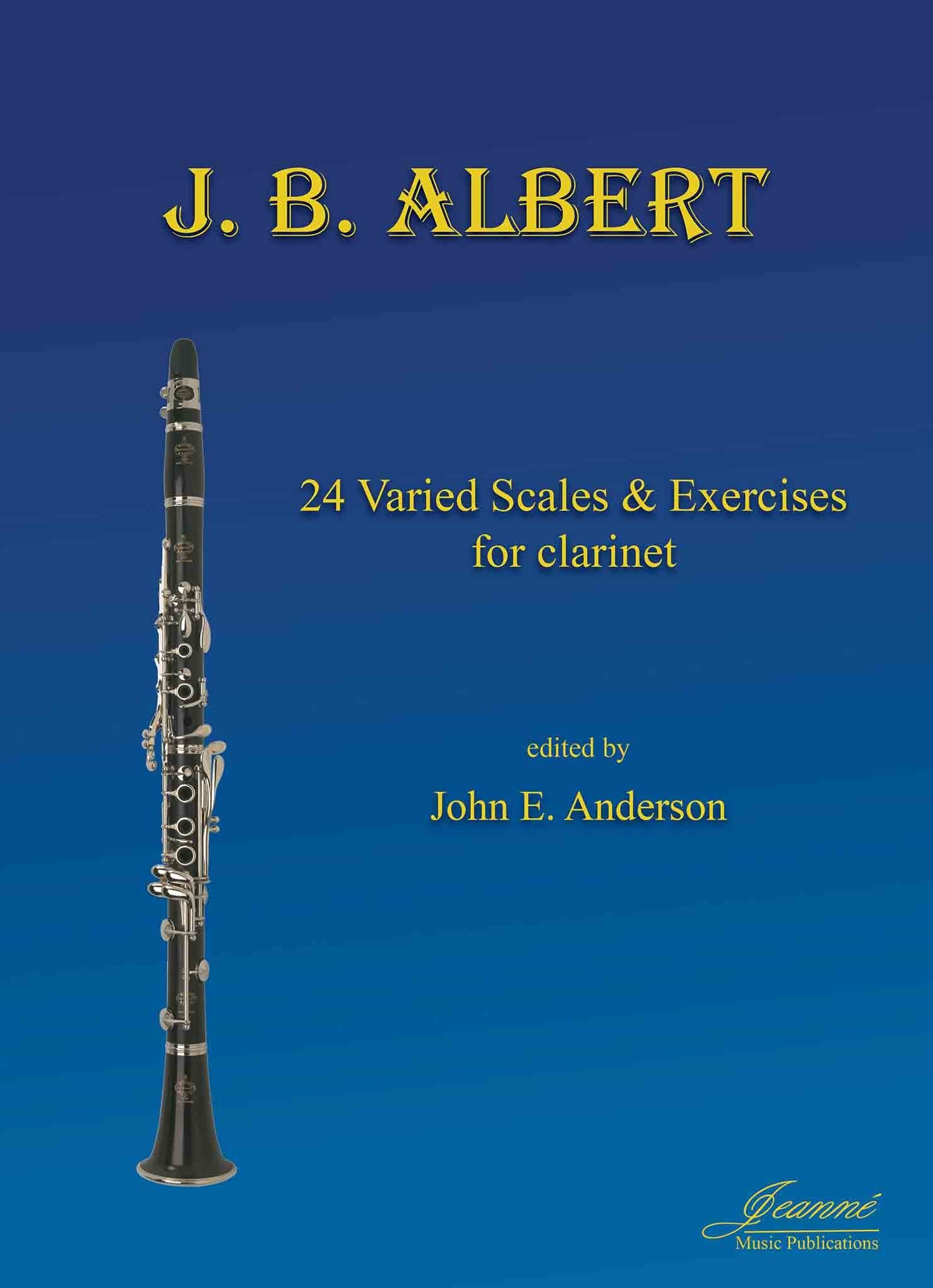 Albert (Anderson) 24 Varied Scales and Exercises for JeanneInc