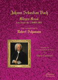 Bach-Schumann-Camwell: Allegro Assai, BWV 1005 (Alto Saxophone and Piano)