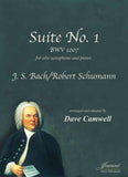 Bach-Schumann-Camwell: Suite No. 1 BWV 1007, for alto saxophone and piano