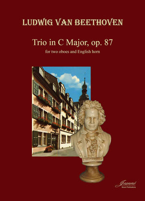 Beethoven (Anderson): Trio in C Major, op. 87 for 2 obpes and English horn [PARTS ONLY]