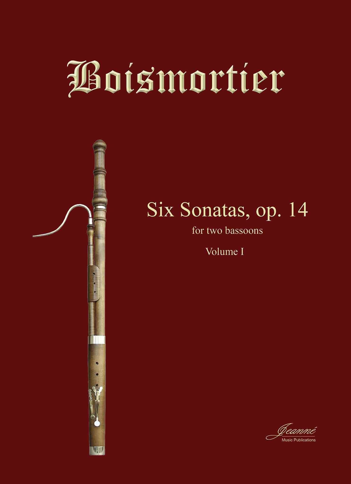 Boismortier Six Sonatas for Two Bassoons, op. 14, vol. I JeanneInc