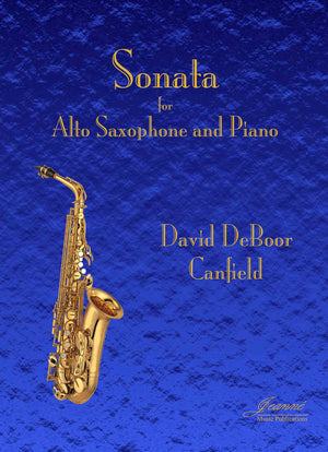 Canfield: Sonata for Alto Saxophone and Piano