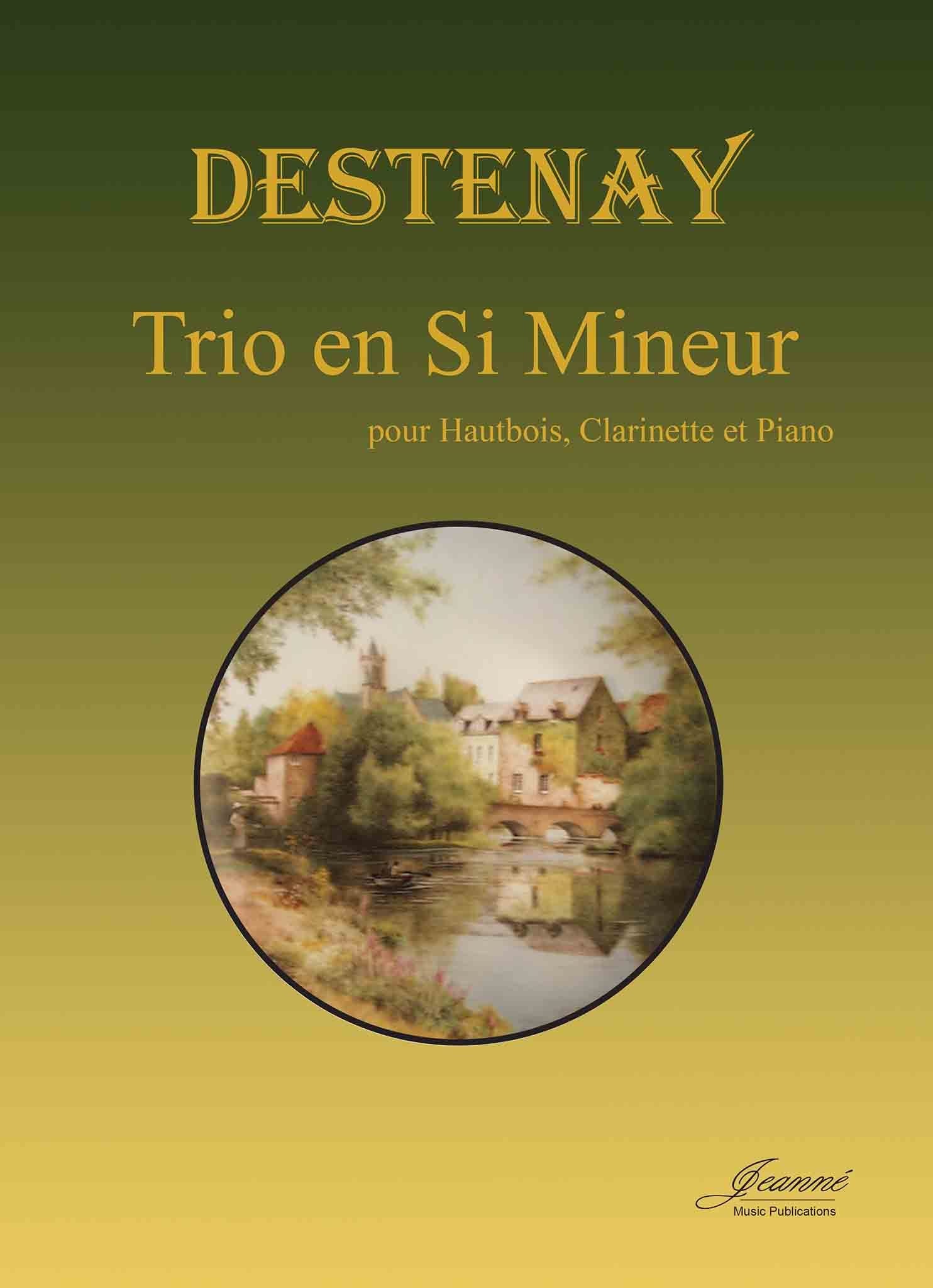 Destenay Trio in B Minor for Oboe, and Piano JeanneInc