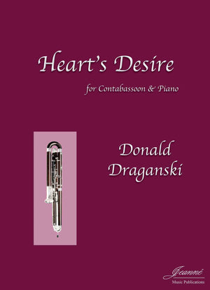 Draganski: Heart's Desire for Contrabassoon and Piano