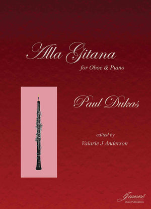 Dukas (Anderson): Alla Gitana for oboe and piano