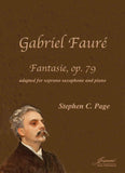 Faure (Page): Fantasie, op. 79 adapted for soprano saxophone and piano