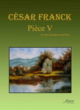 Franck: Piece V for alto saxophone and piano