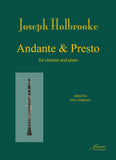 Holbrooke: Andante and Presto for clarinet and piano