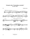 Lacerda: Variacoes sobre 'Carneirinho, carneirao' for oboe and piano