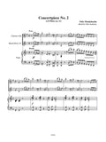 Mendelssohn (Anderson): Concertpiece No. 2 for clarinet and basset horn (or clarinet or bassoon)