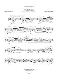 Richards: Swan Song for Basset Clarinet (or clarinet in A) and Piano
