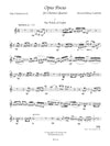 Canfield: Opus Pocus for Clarinet Quartet (alto clarinet part only)