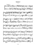 Boismortier: Six Sonatas for Two Bassoons, op. 14, vol. I