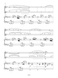 Alvira: Cancion callada for soprano saxophone, baritone saxophone and piano