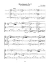 Mozart (Anderson): Divertimento No. 5 [2 clarinets, bassoon] (parts and score)