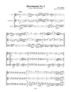 Mozart (Anderson): Divertimento No. 2 [oboe, clarinet, bassoon] (score and parts)