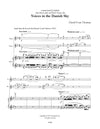 Thomas: Voices in the Danish Sky for flute, oboe, and piano