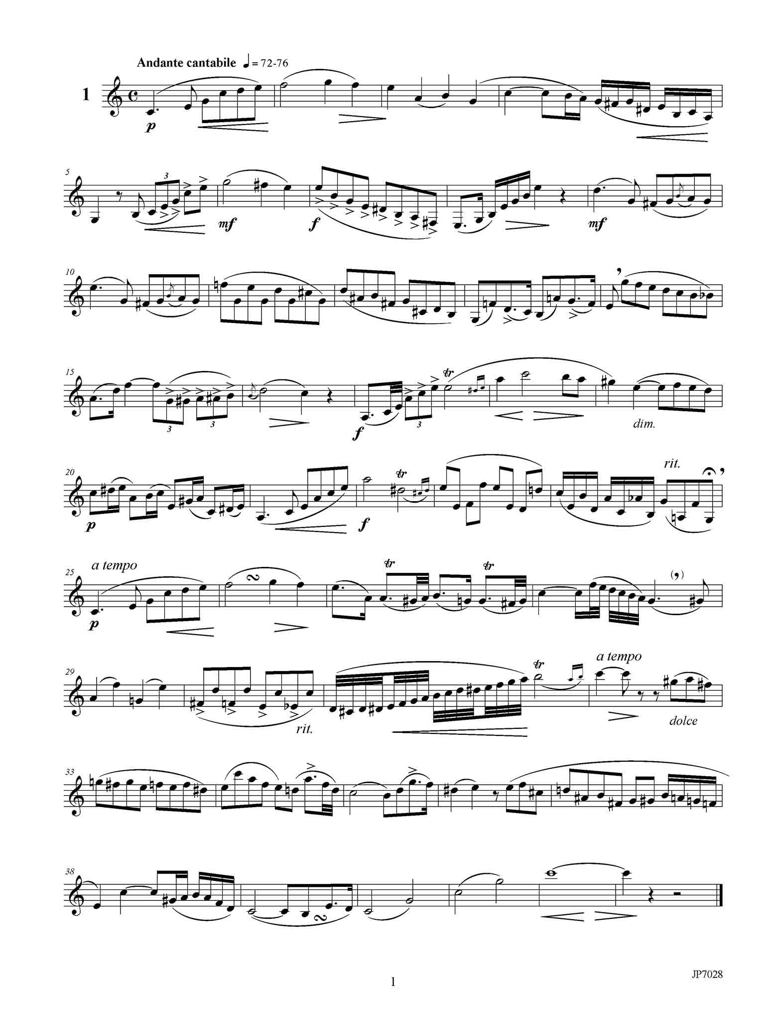 Rose: 32 Etudes for Clarinet – Jeanne-Inc