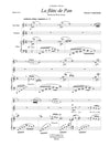Guidobaldi: La Flute de Pan for soprano, alto flute, and piano