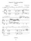 Canfield: Sonata No. 3 for Violin and Piano (Tehillim)