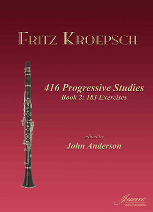 Kroepsch: 416 Progressive Studies for Clarinet, Book 2