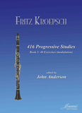Kroepsch: 416 Progressive Studies for Clarinet, Book 3
