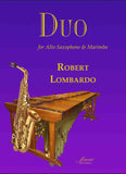 Lombardo, Robert: Duo for Alto Saxophone and Marimba