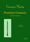 Marty (Anderson): Premiere Fantaisie for clarinet and piano