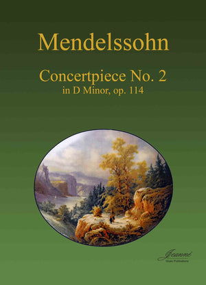 Mendelssohn (Anderson): Concertpiece No. 2 for clarinet and basset horn (or clarinet or bassoon)