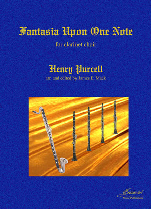 Purcell (Mack): Fantasia Upon One Note arr. for clarinet choir