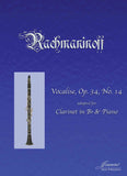 Rachmaninoff (Anderson): Vocalise for Clarinet in B-flat and Piano