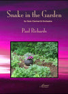 Richards: Snake in the Garden for clarinet and orchestra (score and parts)