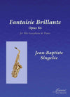 Singelee: Fantaisie Brillante, op. 86 for alto saxophone and piano