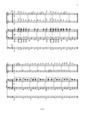 Dvorak (Pavlikova): Slavonic Dance No. 8, Op. 46 for soprano and alto saxophones, piano and cello