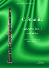 Stamitz, Carl (Karl): Concerto No. 3 in B-flat for clarinet and piano