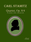 Stamitz: Quartet in E-flat Major, op. 8, no. 4 for clarinet and strings [PARTS ONLY]