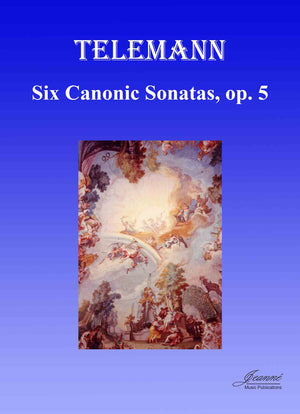 Telemann and Anderson: Six Canonic Sonatas, op. 5 (treble clef)