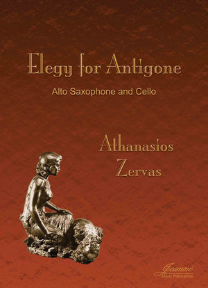 Zervas: Elegy for Antigone for Alto Saxophone and Cello