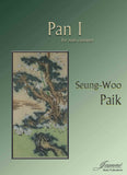 Paik: Pan I for Solo Clarinet